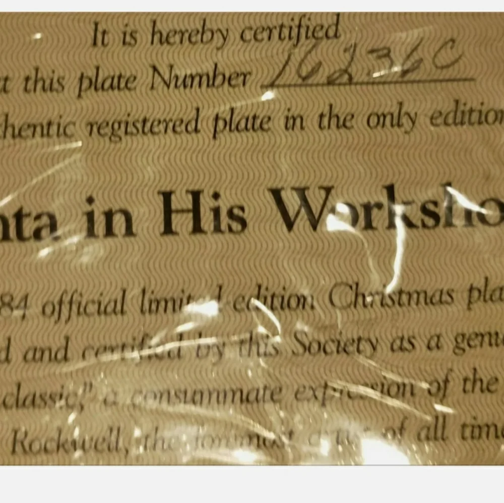 Norman Rockwell Collector's Plate